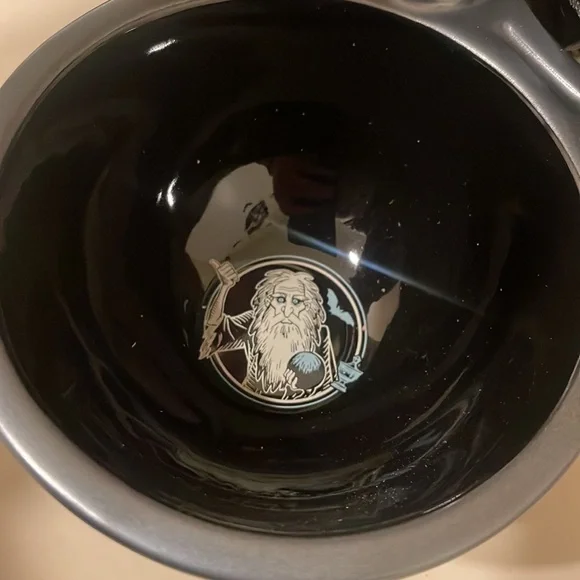 Haunted Mansion Black and Silver Serving Bowls